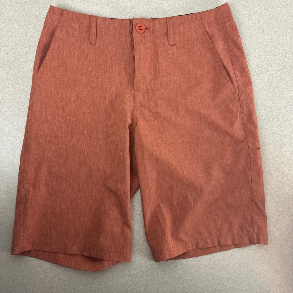 Salt Life SLX-QD Hybrid‎ Shorts Mens 28 Red Vapor Stretch SLM423